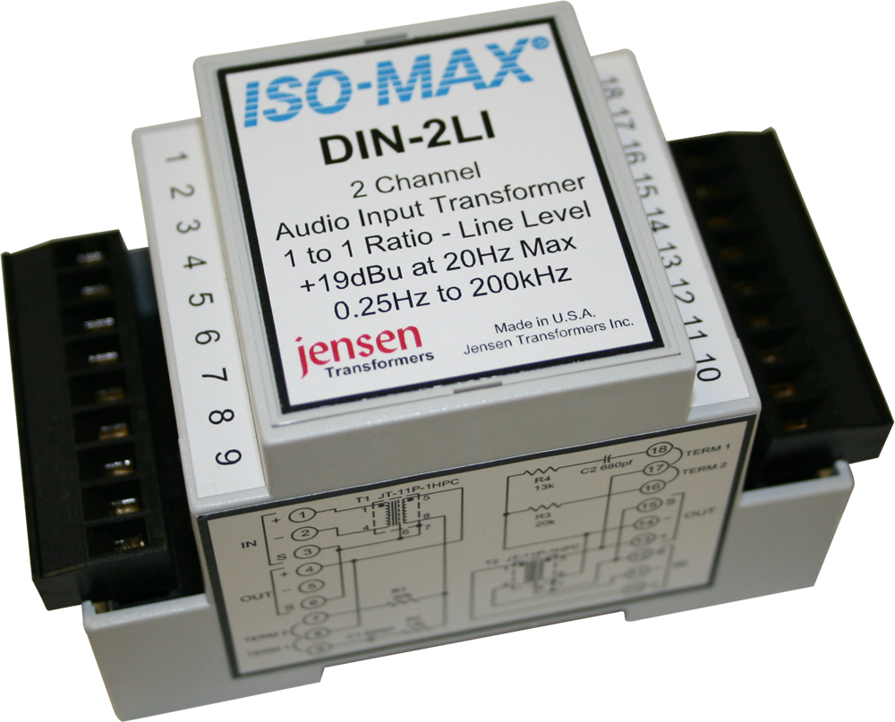 Трансформатор Jensen. U2k-l-line универсальный. Tracer ISO Max v. Pi-XX line input isolator.